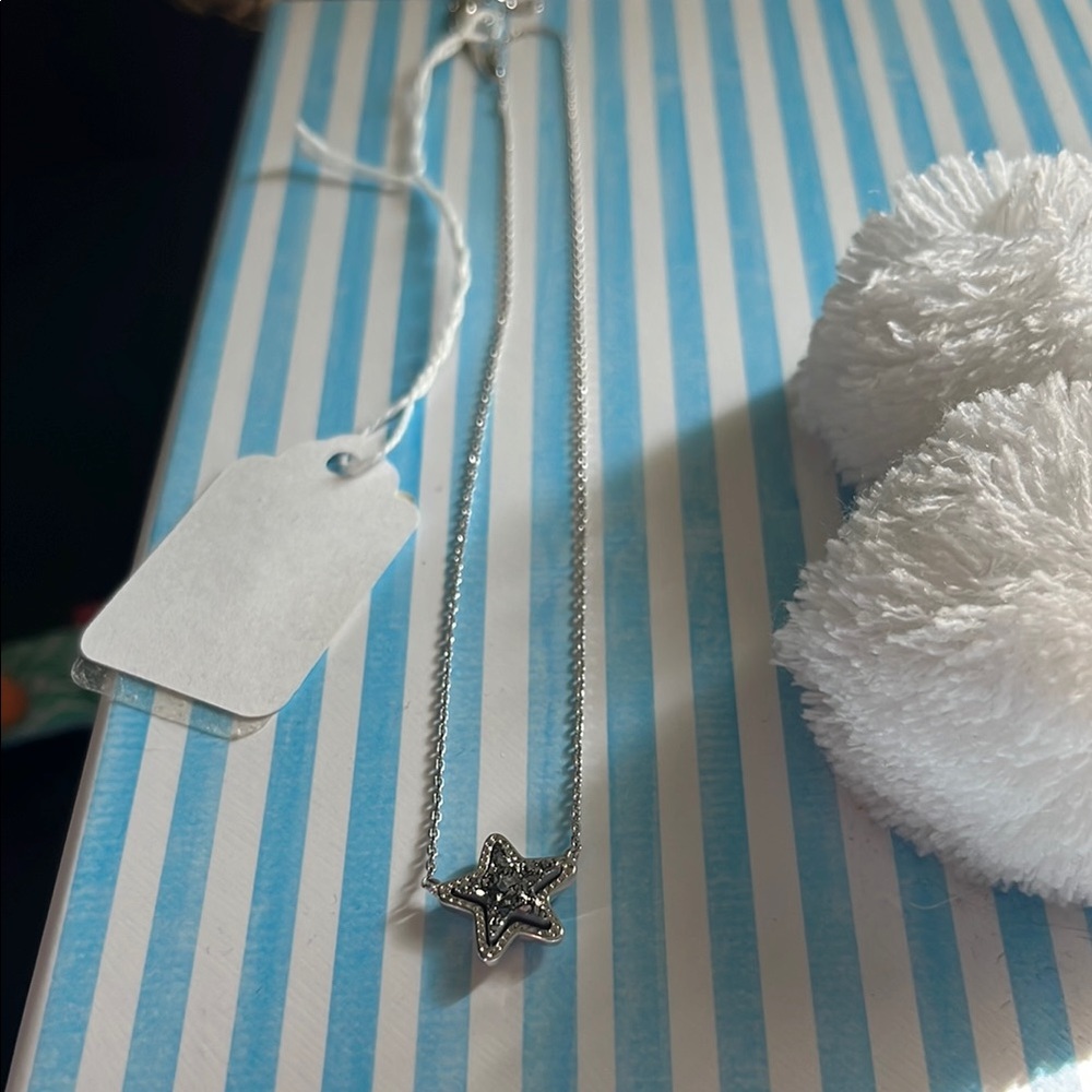 Silver Star Pendant Necklace